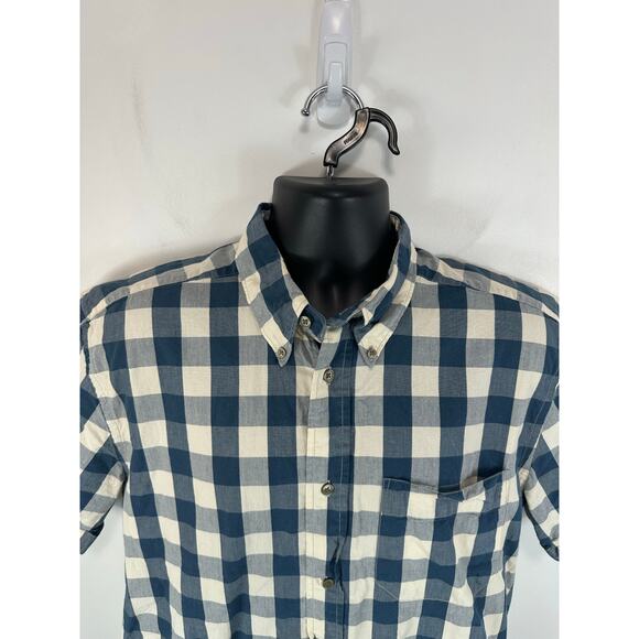 Filson Cotton Lightweight Button Up Short Sleeve Shirt Size Medium - Picture 9 of 9